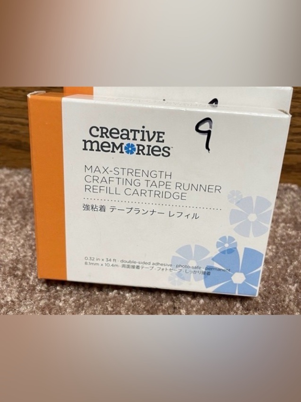 Creative Memories Max Strength Crafting Tape Refill Runner Scrapbook Each